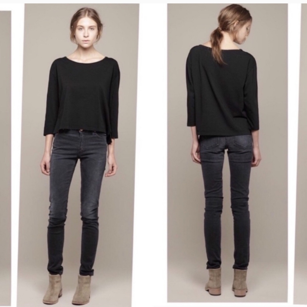 ACNE JEANS HEX CASH HI RISE SKINNY SZ 25/32